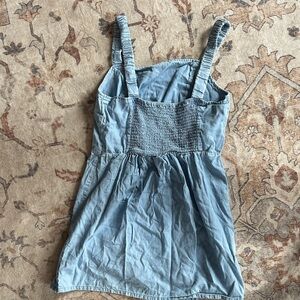 Light Blue Top/Short Dress